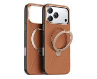 Etui / obudowa na smartfona TORRAS QPRO Leather do iPhone 17 Pro (Amber Brown)
